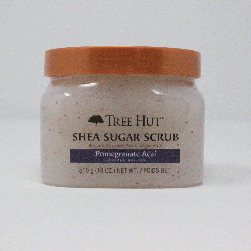 TREE HUT Shea Sugar Scrub Pomegranate Acai 18oz.